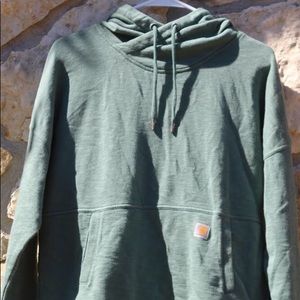 Green/teal Carhartt hoodie